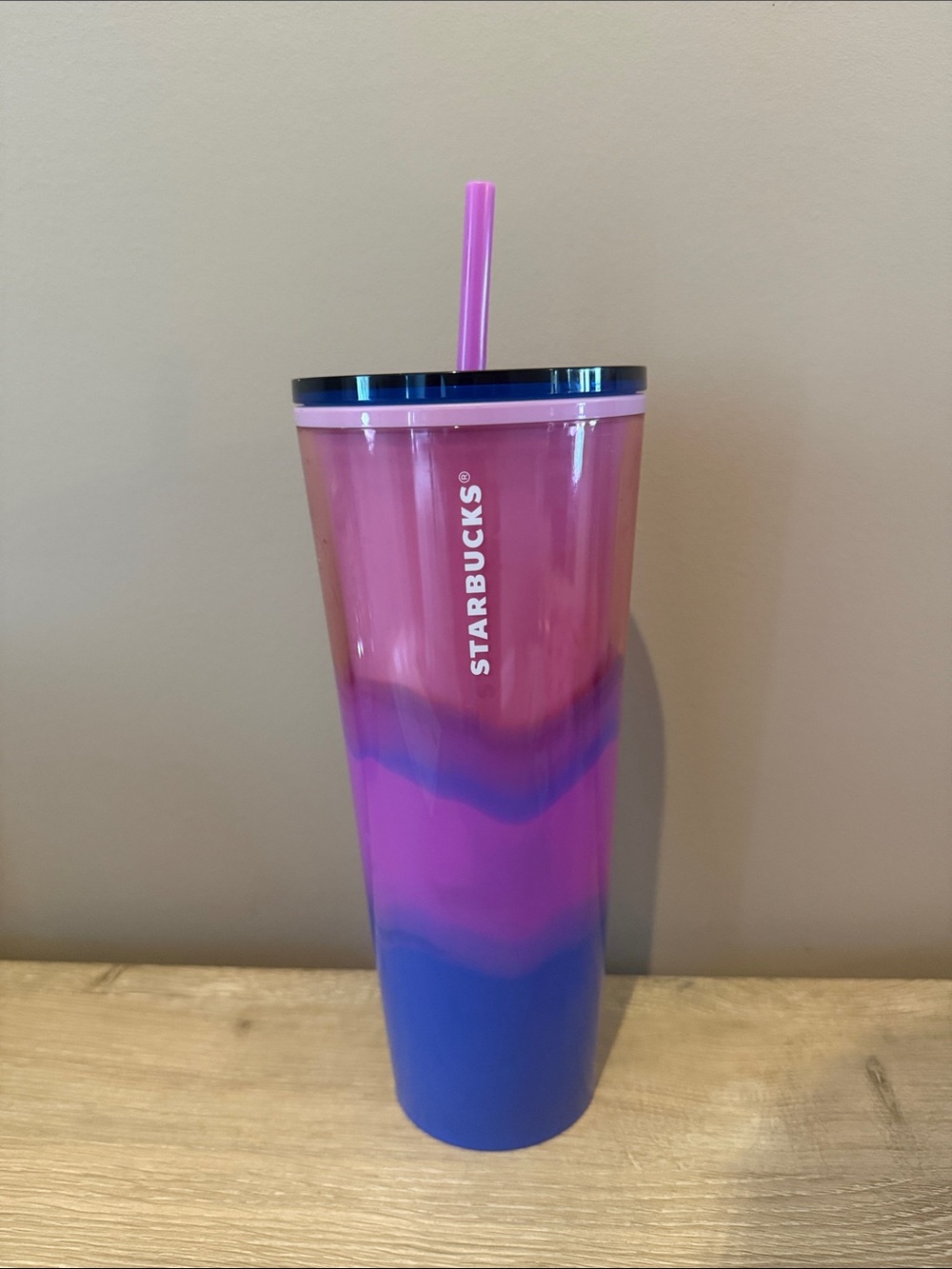 Starbucks Pink to Purple Ombré Tumbler